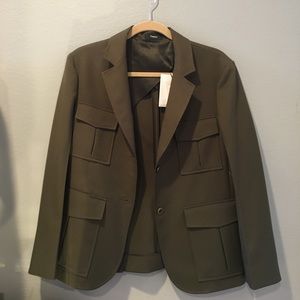 Army Green Theory Blazer/Jacket
